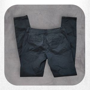 SOLD- Black Skinny Chino Pants, Women's 0